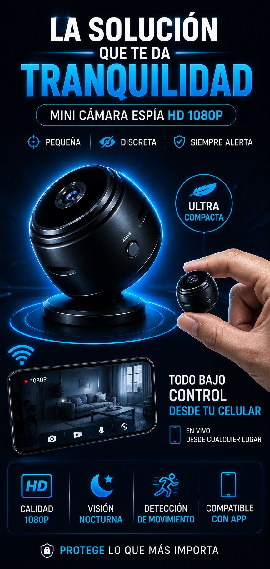 PROMO 2X1 mini camara espia GhostCam